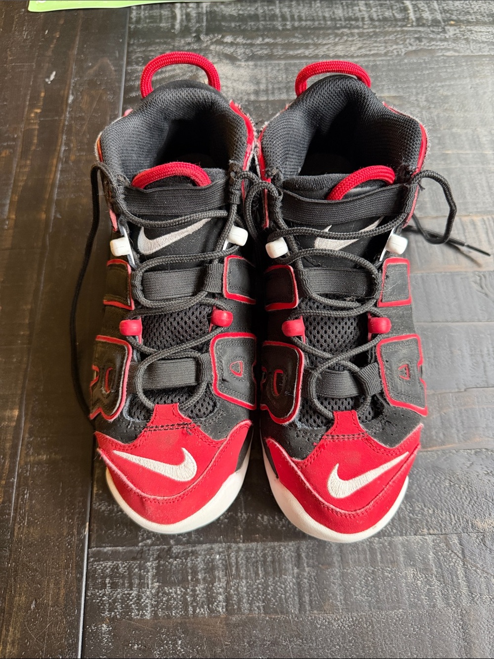Nike Air More Uptempo 96 red toe